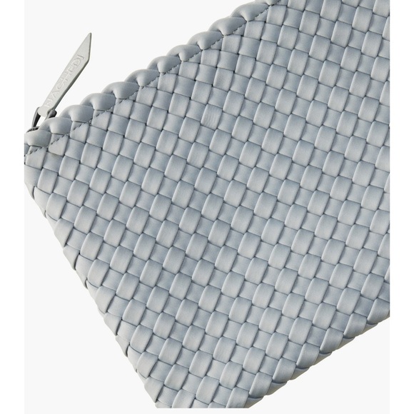 Naghedi Light Blue Woven Tote Bag - Picture 6 of 16